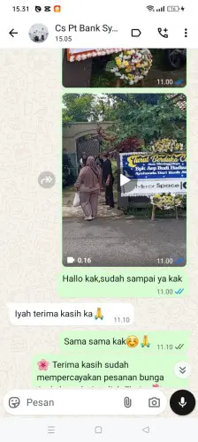 Testimonial Papan Bunga panundaan